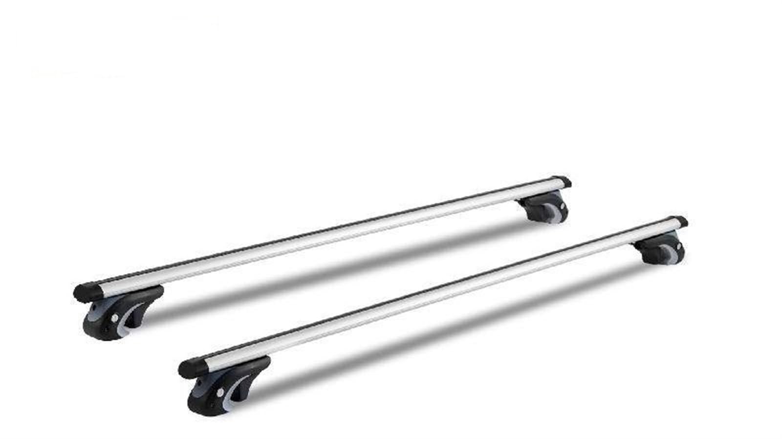 Bacas Barra Transversal Techo Barra Transversal Aluminio Ajustable Portaequipajes Barra Transversal Techo Superior 200 Libras (Tornillo) Barras De Techo