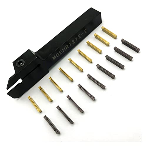 10PCS MGEHR Grooving CNC Lathe Insert + 1PCS Holder miniatura 1