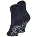Produktbild 2 | 4 | 6 Paar ABS Socken Herren Damen Anti Rutsch Socken mit Wolle 21463 WP (Navy 2 Paar 43-46)