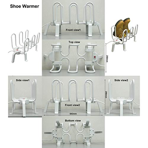 Sèche-chaussures désodorisant et chauffe-bottes portable multi-usage pour gants - 6