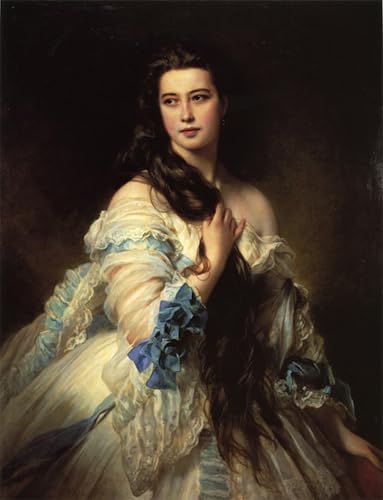 Impression d'art Madame Barbe de Rimsky Korsakov Winterhalter toile premium