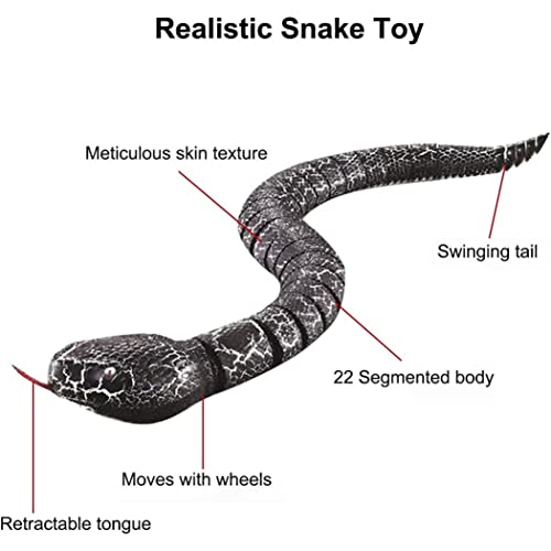 Serpent télécommandé réaliste comme idée cadeau originale pour anniversaire enfant