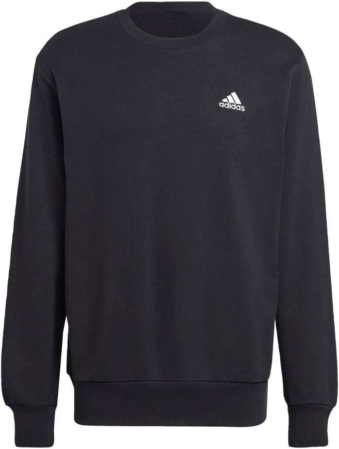 adidas mens Essentials French Terry Embroidered Small Logo Sweatshirt