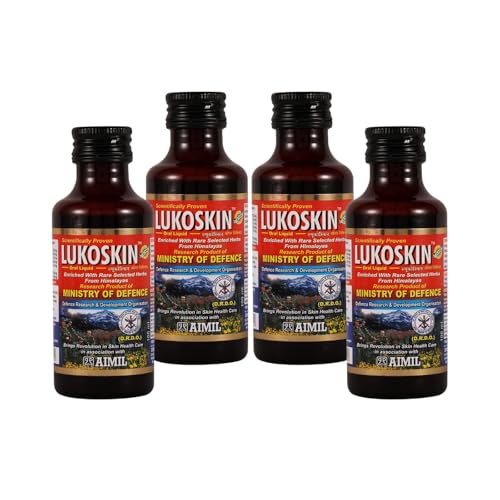 AIMIL Lukoskin Oral Liquid - 100ml (Pack of 4)