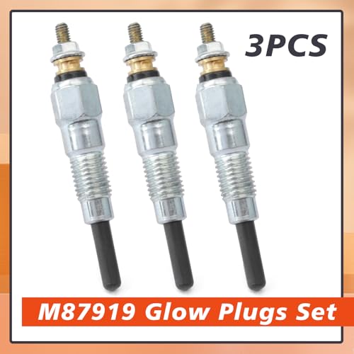 Bougies de préchauffage M87919 pour tracteur John Deere 332 455 et Yanmar - 2