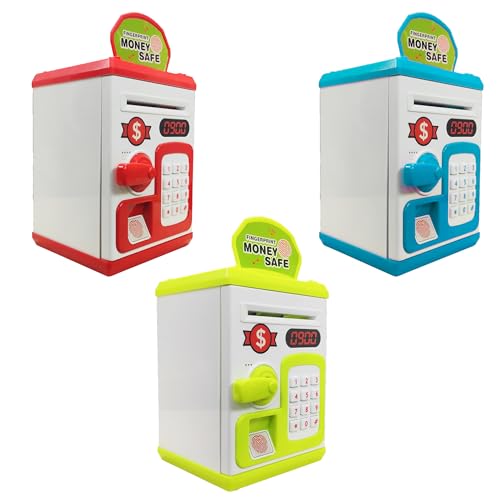 VGRASSP Money Safe Piggy Bank Toy for Kids Multicolour - Image 3