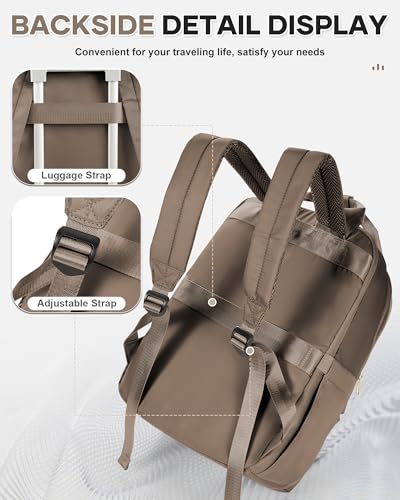 wepadre Small Travel Backpack Carry on Flight Approved Personal Item Travel Bag Carry on Backpack for Women Work Laptop Backpack for Traveling Personal Bags for Airplanes Mochila De Viaje - Image 6