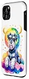 Zoom IMG-1 rainbow clouds standard schnauzer custodia