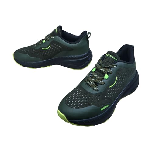 Image of Neeman's Begin Walk Drift Sneakers for Men | Breathable Knit Upper, Cushioned EVA Sole | Lightweight Walking Shoes for Everyday Comfort