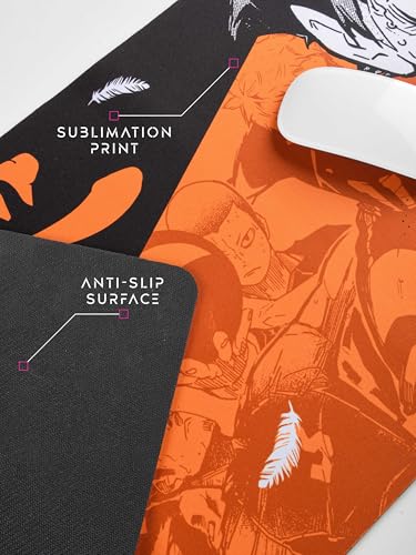 Image of Haikyuu Anime Desk Mat Extra Large (80cm x 30cm x 3-4mm), Wingless Printed Anime Anti-Slip Mouse Pad
