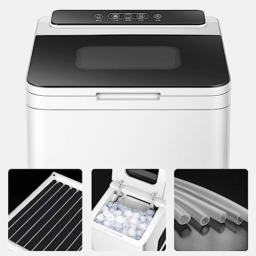 Máquina para hacer hielo comercial portátil 10kg miniatura 4