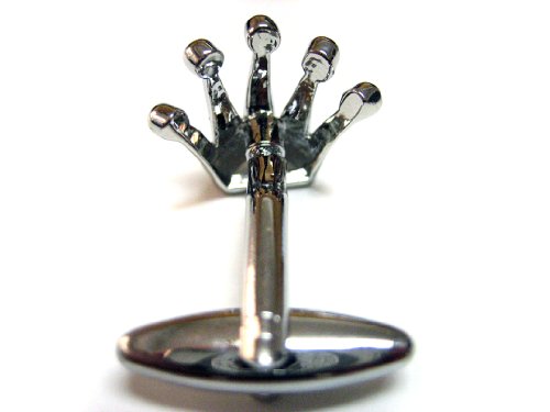 Kiola Designs Crown Cufflinks2