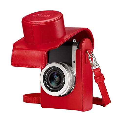 Leica Case With Carrying Strap For D-Lux 7 Compact Camera, Red #TOP1