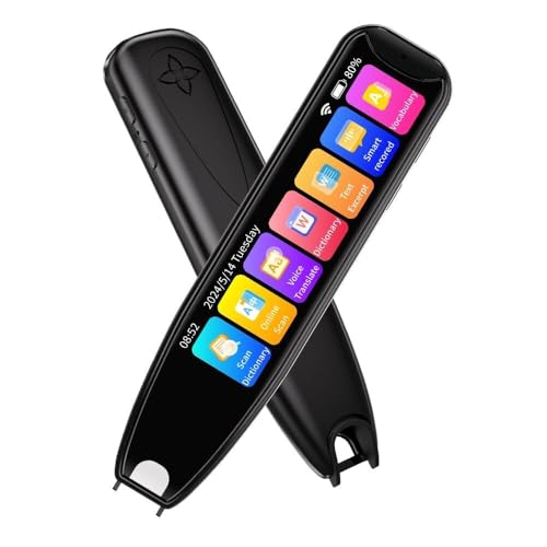 Image of Smart Translator Pen, Reading, Dictionary, Translation Device Suitable for Language learners, Business Traveling etc. Voice Supports 142 Languages