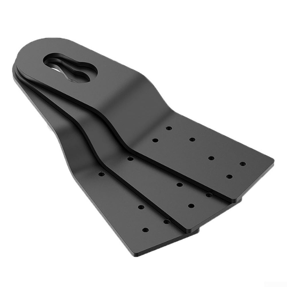 Oniissy Roof Anchor Hook Set 3PCS Lightweight Corrosion-Resistant Fall Protection Anchor for Wooden Frame Buildings Rooftop Safety Harness Accessory Black 252 * 63mm