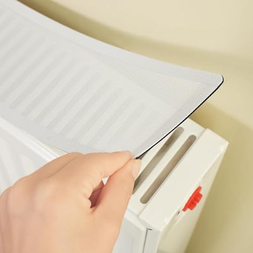 Cubierta antipolvo de malla transpirable para radiador para decoración y prevención de polvo, protector seguro para el calor