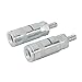 Silverline 282467 Air Line Hose End Quick Coupler Hose End, 8 mm - Pack of 2