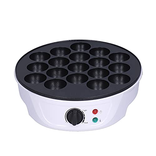 Wakects Elektrische Takoyaki-Maschine 18 Löcher 750 W Non-Stick Küchen Elektrische Maschine...