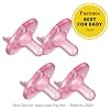 Philips AVENT Soothie 3-18 months, pink/pink, 4 pack, SCF192/47