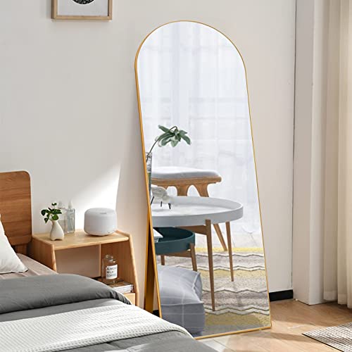 Buy CONGUILIAO 65''x22'' Full Length Mirror, Arched Floor Mirror, Full