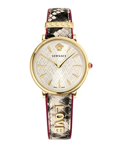 Versace ���f�B�[�X �}�j�t�F�X�g�G�f�B�V���� �X�C�X�N�H�[�c �E�H�b�` ���U�[�J�[�t�X�L���X�g���b�v �x�[�W�� 11 (���f��:VBP080017)