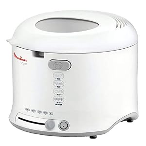 Moulinex AF1231 Uno M Friggitrice Compatta con Capacità di 1 Kg, 1600 W