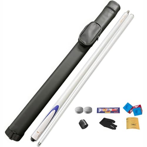 Taco de Billar Fibra de Carbono 145 cm con Estuche y Tiza miniatura 1