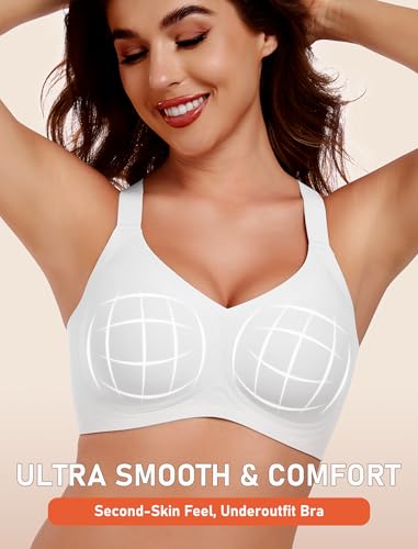Image of Gailife Womens Wireless Push Up Bras for Women No Underwire Seamless Full Coverage Supportive T Shirt Everyday Bras