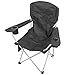CAMP & GO Heated Deluxe Quad Camping Chair, Folding Heated Chair with 18