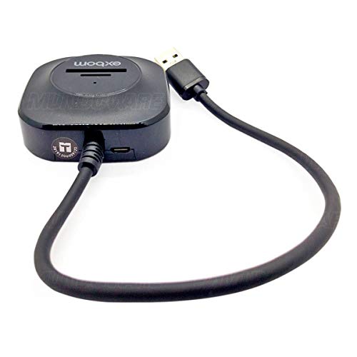 HUB USB 3.0 5Gbps 5x1 Leitor Cartão 3 portas Micro SD Carregador