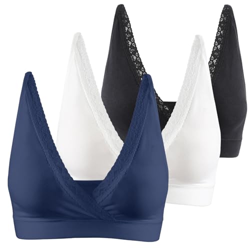 Soutien-gorge d'allaitement sans armatures ni coutures en dentelle