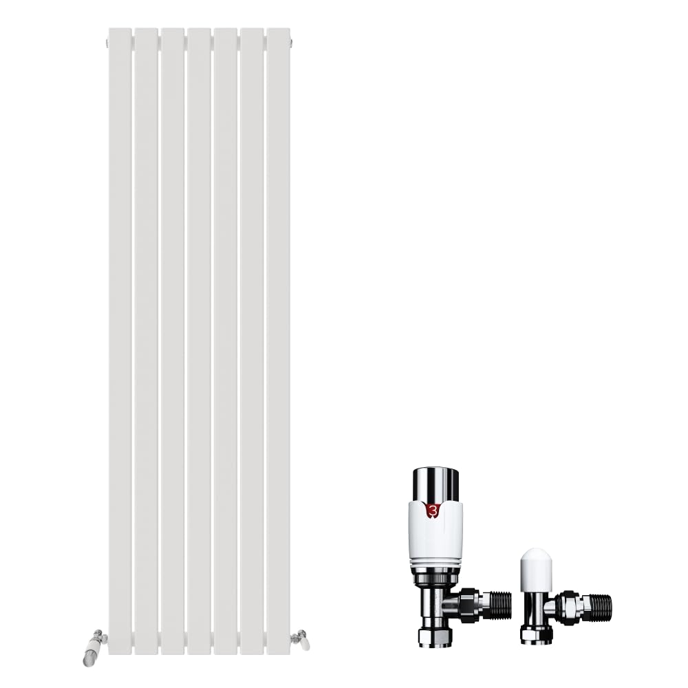 iBathUK Regency Horizontal Column Radiator, Single Panel, Slim Radiator, Wall Mounted for Bathroom,Kitchen,Living Room — image 1