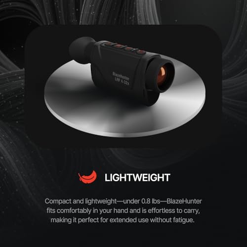 ATN BlazeHunter Thermal Imaging Monocular with Built-in Laser Rangefinder (640x512; 2.5-20x LRF) - Image 7