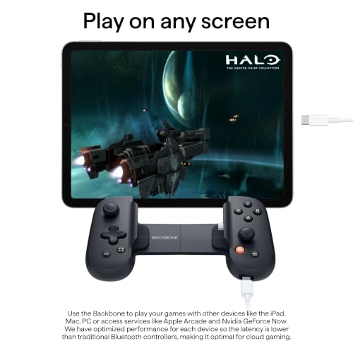 Image of BACKBONE One Mobile Gaming Controller (PlayStation Edition), Phone Controller for Android & iPhone 15 /16 /17 Series, 2nd Gen, Play Xbox, Fortnite, Call of Duty, With 3-Months Apple Arcade Access