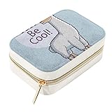 El patrón de estilo de diseño único añade un toque de elegancia a la decoración de tu habitación. Su pequeño tamaño permite una fácil portabilidad, por lo que puedes llevar tus joyas de forma segura mientras viajas.