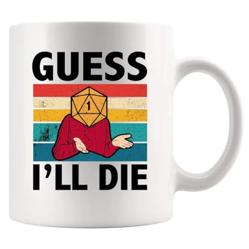 Guess I'll Die Gamer Mug