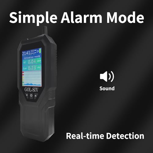 Gol-Siv GS-GEIGER COUNTER Counter Nuclear Radiation Detector,Smart Alarm Portable Hand-Held Device thumb #3