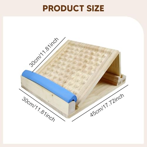 Tabla de madera ajustable para estiramiento de pantorrillas miniatura 4