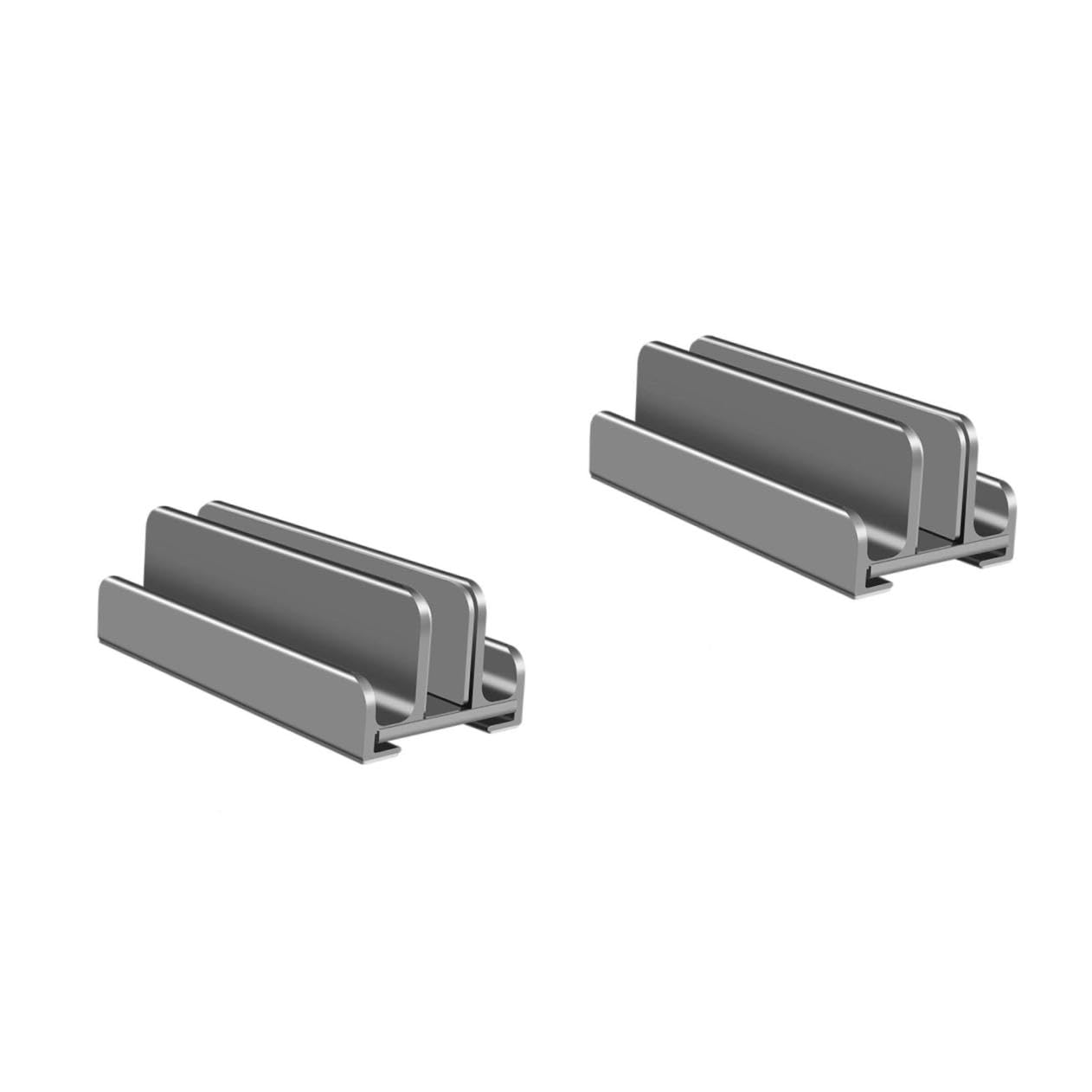 SHINEOFI 2 Piezas Soporte Vertical para Laptop y Tablet Diseño y Ergonómico Base Estable para Escritorios y de