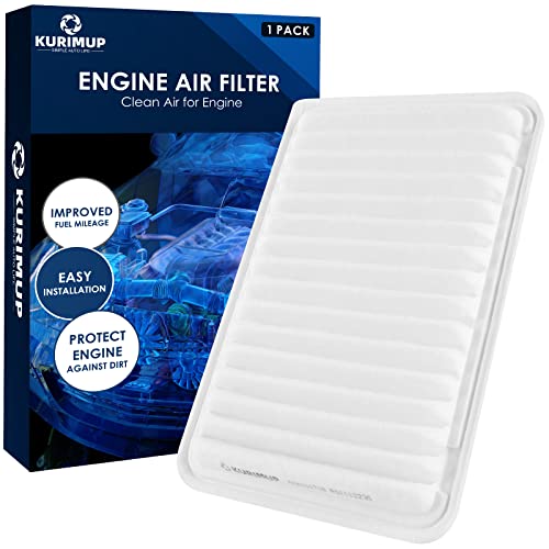 KURIMUP CA10171 Replacement Engine Air Filter Efficient Filtration Offers 99% Air Purification Fit for Camry L4 Gas Only (2007-2017) and Venza L4(2009-2015) Not For Hybrid Model.