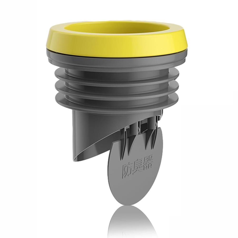 CTRLZS Toilet Flanges Wax Rings with Prevent Backflow Valve - Thick Wax Bowl Ring Fits 3.2-4 Inch Waste Lines Easy Installation