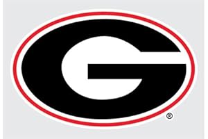 Georgia Bulldogs G LOGO 6" Vinyl Decal for Cars and Trucks