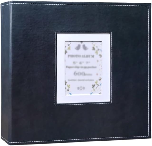 PU Leather Album Book Home Photo 5.6.7 Mixed Package Pouch