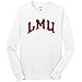 Campus Merchandise NCAA Loyola Marymount Lions Youth Long Sleeve T-Shirt, White, Large