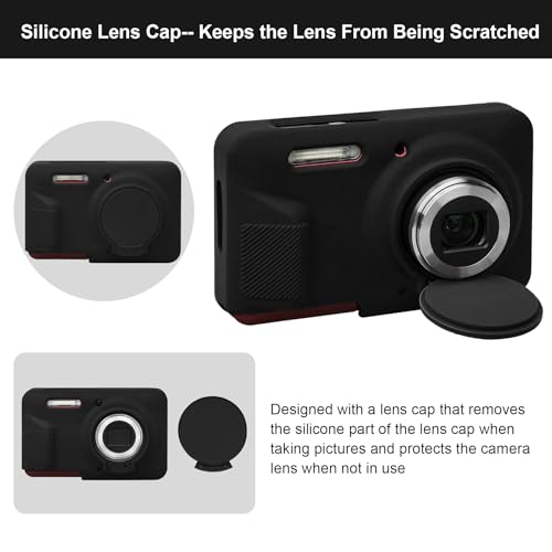 Funda de silicona protectora para cámara Kodak PIXPRO FZ55 miniatura 5