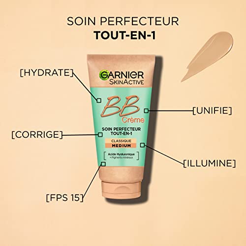 Bb Crème Soin Perfecteur Classique Tout en 1 Médium Garnier Le Tube De 50ml - vue 6