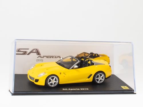 OPO 10 - 1/43 car compatible with Ferrari SA Aperta 2010 - GT011, Yellow - Image 2