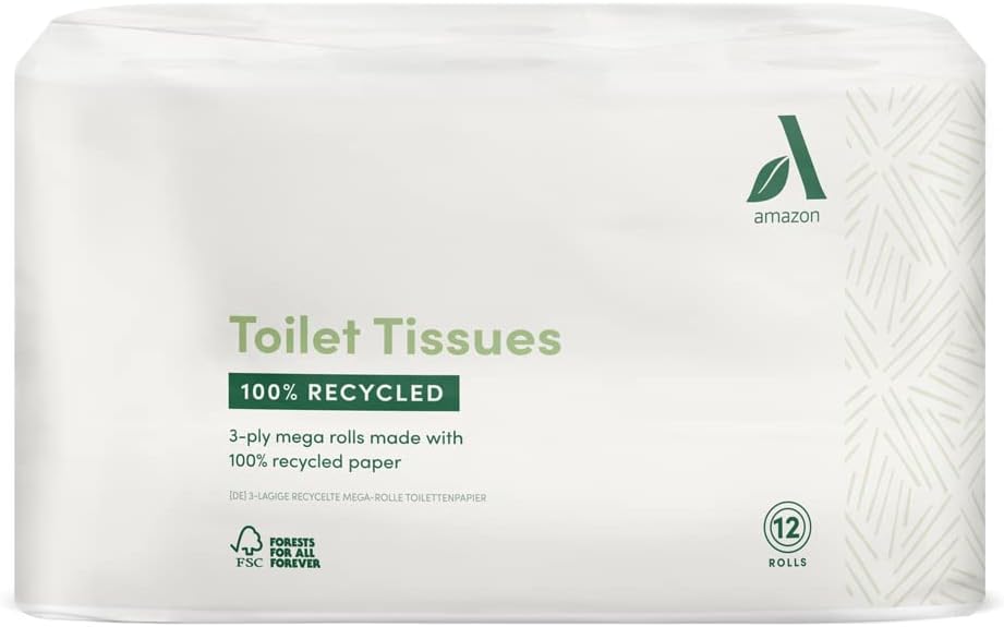 2 Ply Toilet Tissue Bulk Pack/Toilet Flats 36 x 250 Sheet : Amazon.co ...