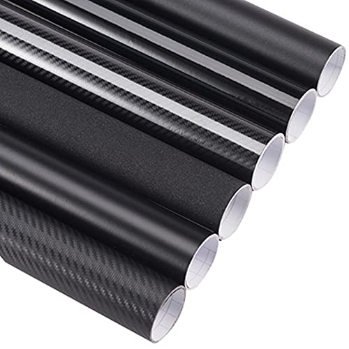 Rouleau d'emballage voiture carbone 4D adhésif idéal pour relooking DIY - 2