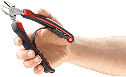 Facom SC.192 Szczypce do cięcia ukośne 160 mm Rouge et Noir